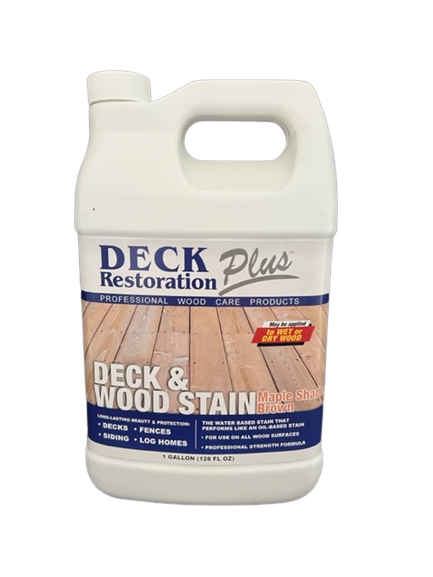 DRP Deck & Wood Stain: Maple Shade Brown (FREE SHIPPING on Stains)