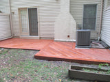 Deck Restoration Plus Deck & Wood Stain: Shamong Red (FREE SHIPPING on Stains)