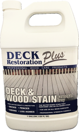 Deck Restoration Plus Deck & Wood Stain: Barnegat Gray (FREE SHIPPING on Stains)