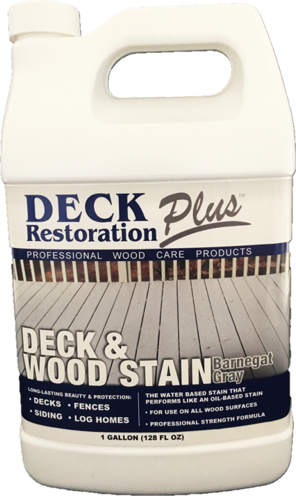 Deck Restoration Plus Deck & Wood Stain: Barnegat Gray (FREE SHIPPING on Stains)