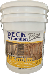 Deck Restoration Plus: Deck & Wood Brightener 5 Gal **PRICE INCLUDES SHIPPING AND HAZMAT FEES**