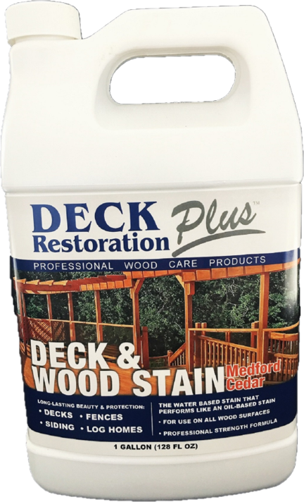 Deck Restoration Plus Deck & Wood Stain: Medford Cedar (FREE SHIPPING on Stains)
