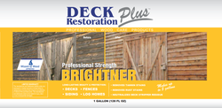 Deck Restoration Plus: Deck & Wood Brightener 1 Gallon