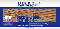 Deck Restoration Plus: Deck & Wood Restorer 1 Gallon **PRICE INCLUDES SHIPPING AND HAZMAT FEES**