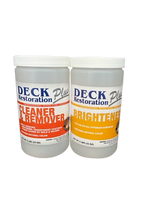 Deck Restoration Plus - Deck Cleaner/Remover and Brightener Bundle