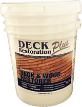 Deck Restoration Plus: Deck & Wood Restorer 5 Gal Concentrate *PRICE INCLUDES SHIPPING AND HAZMAT FEES.*