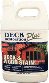 Deck Restoration Plus Deck & Wood Stain: Shamong Red (FREE SHIPPING on Stains)