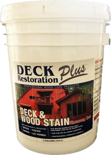 Deck Restoration Plus Deck & Wood Stain: Shamong Red (FREE SHIPPING on Stains)
